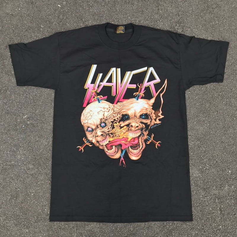 90s slayer ビッグプリントtシャツ ヴィンテージ