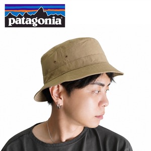 Patagonia パタゴニア ウェーブフェアラー バケツハット Lサイズ ネットプラス リサイクルナイロン 撥水 軽量 折りたたみ 29157  MOJAVE KHAKI