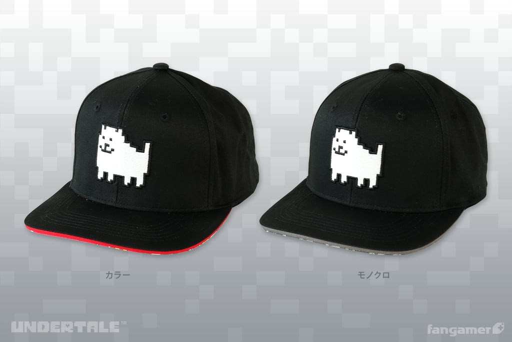 うざいイヌ ツバ裏プリントキャップ ２色展開 Undertale アンダーテイル Controller Company Official Online Store