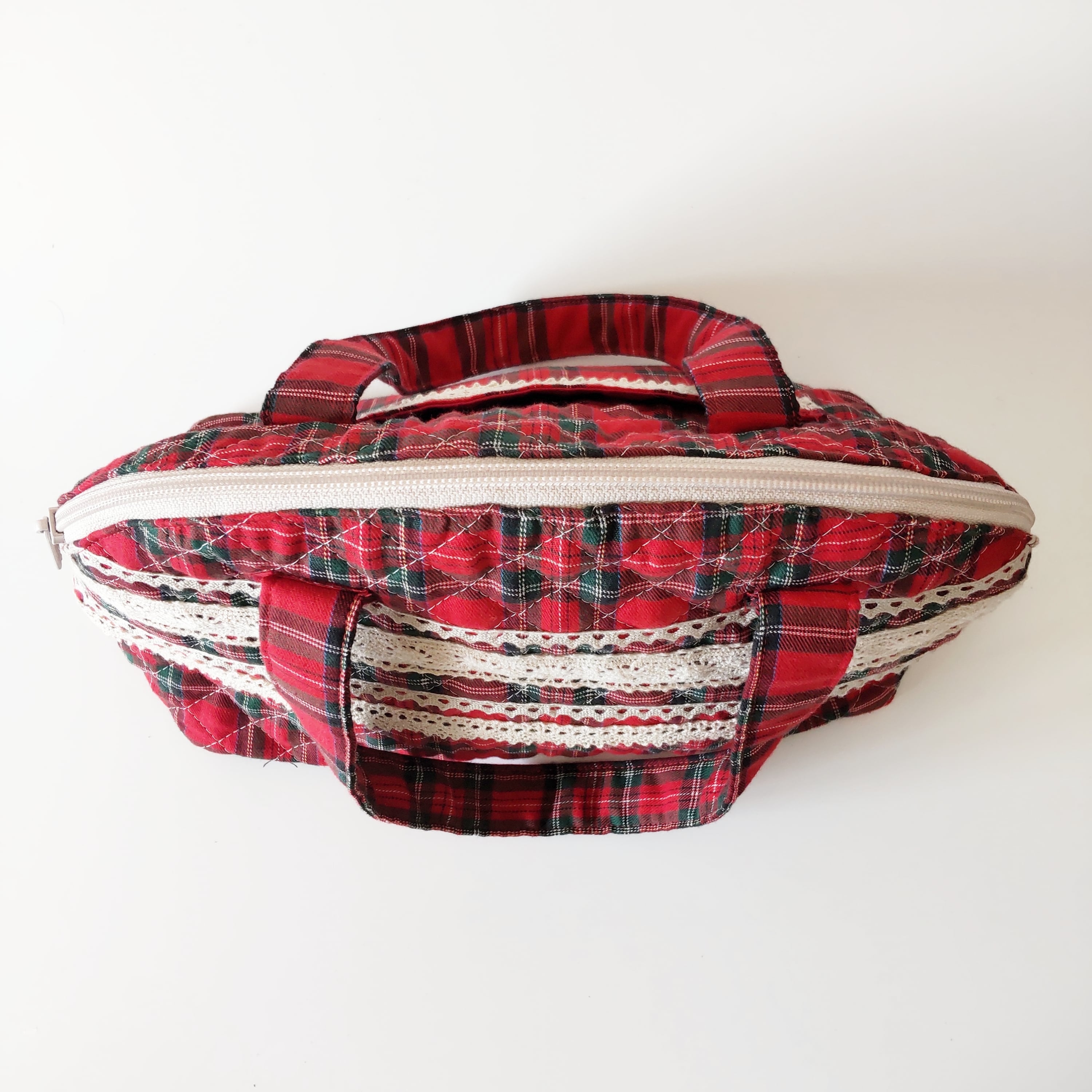 CPG GOLF レッド チェック トートバッグ CPG GOLF レッド チェック トートバッグ