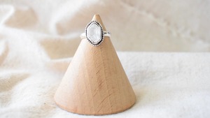 Harkimer diamond silver ring《silver925》【受注製作】