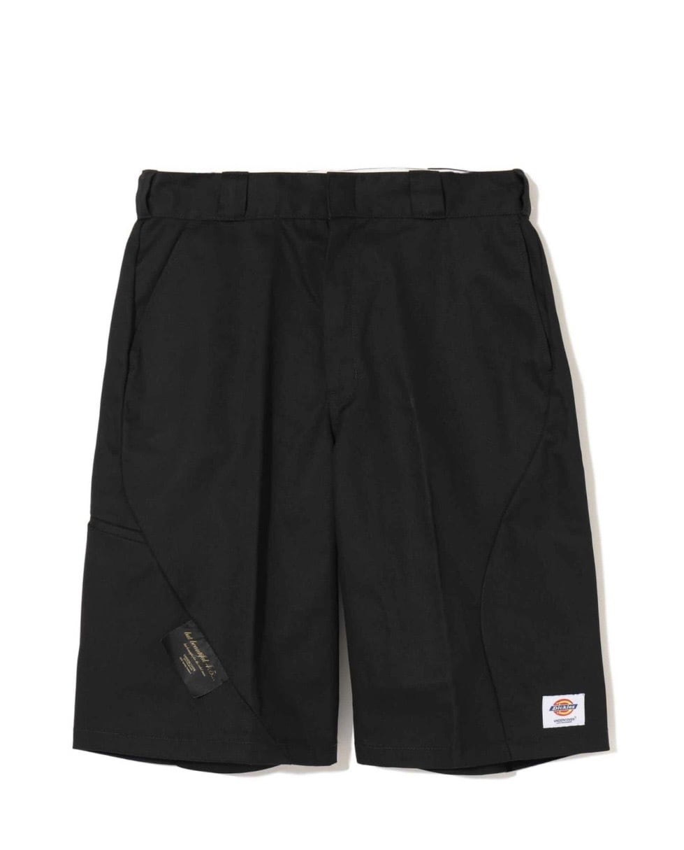 UNDERCOVER x Dickies : WORK SHORT PANTS UC1F4509 C/# BLACK SIZE 3