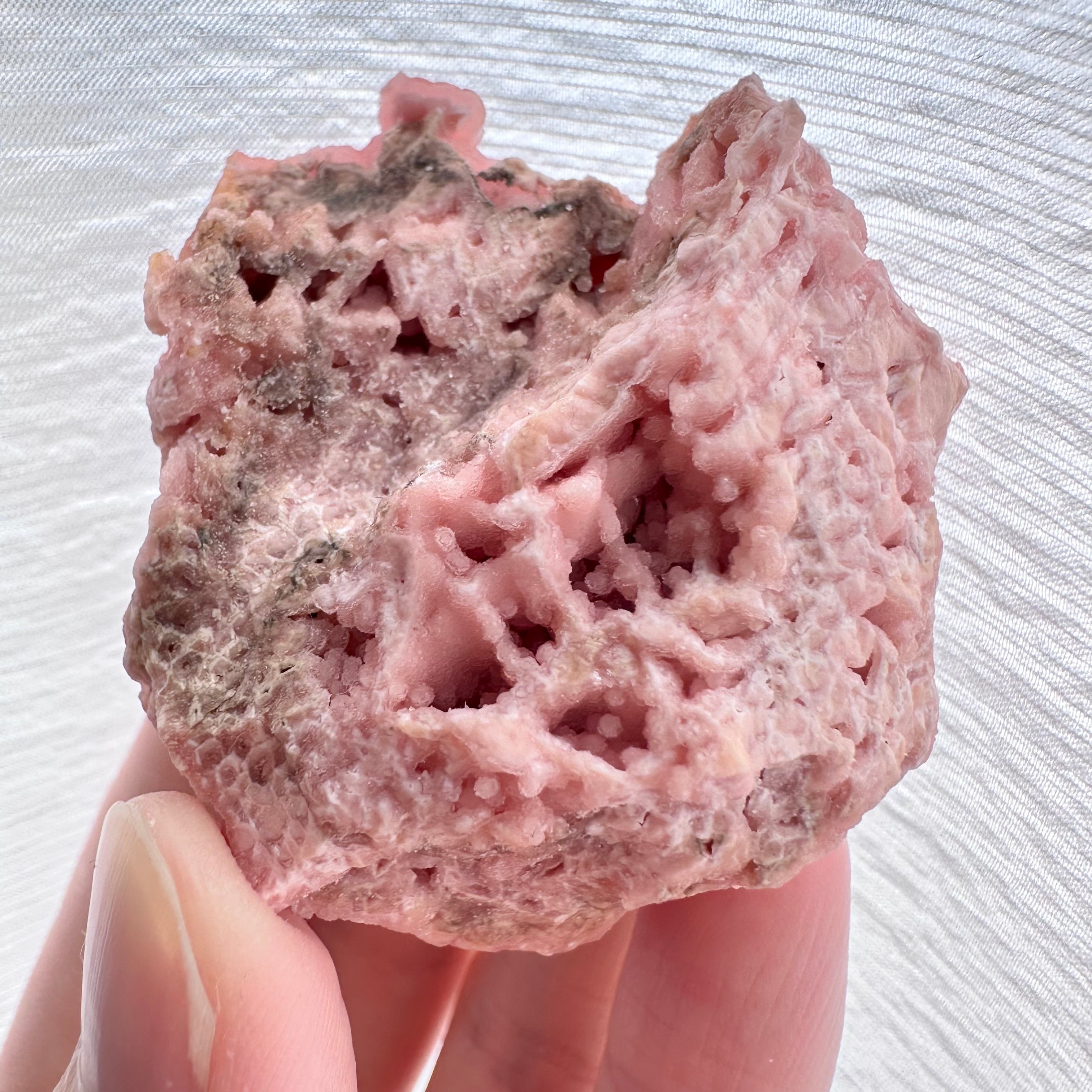 ロードクロサイト【Rhodochrosite】日本（青森県）産 | PEANUTS MINERALS