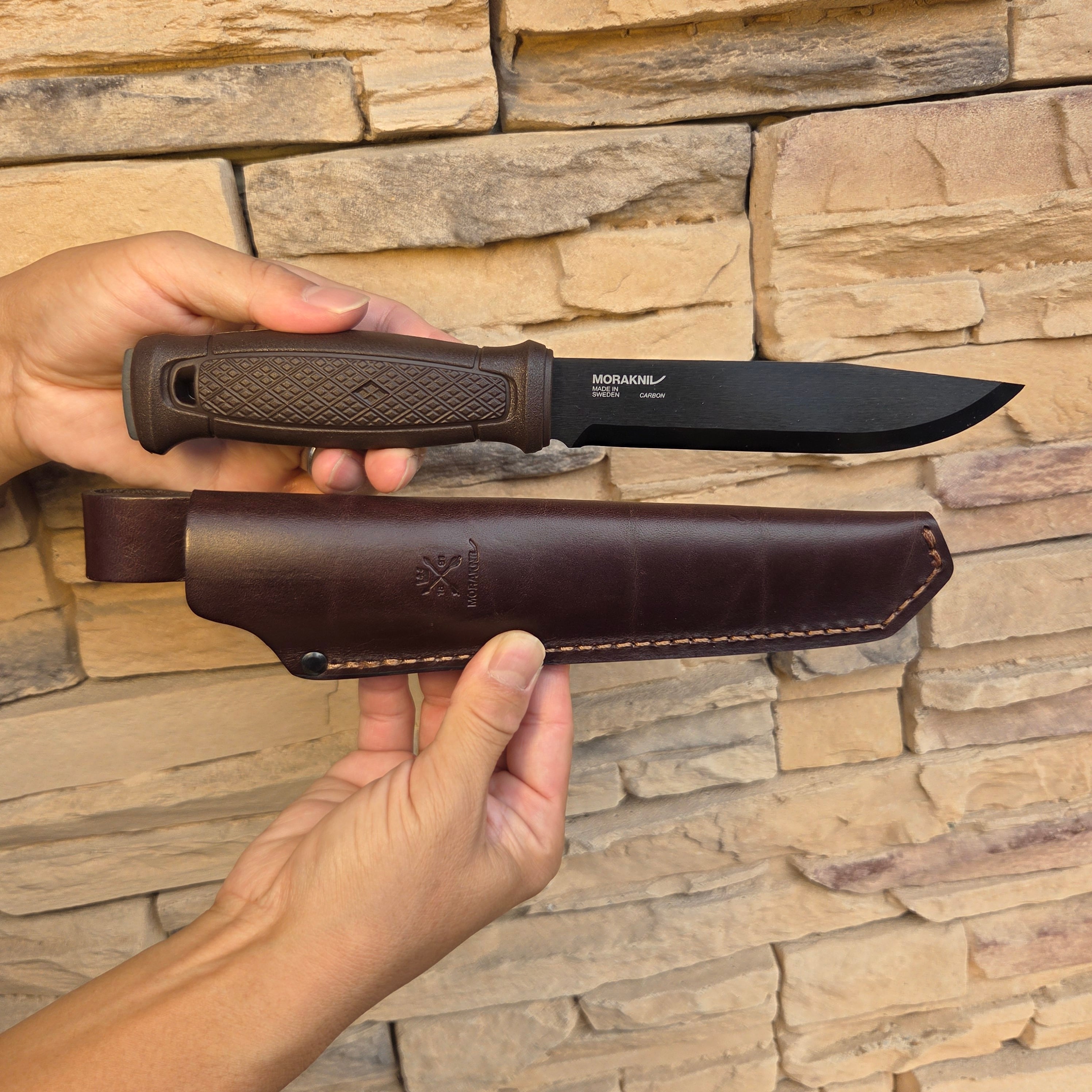 MORAKNIVモーラナイフ】GARBERG GRAND BLACKBLADE (C) / ガーバーグ