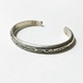 Vintage Navajo Lynn Edsitty Sterling Bangle