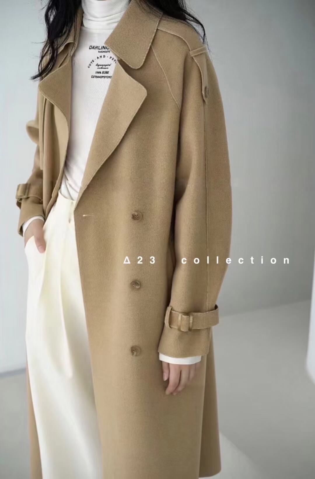 シンプルトレンチコート　AJ33172-J03