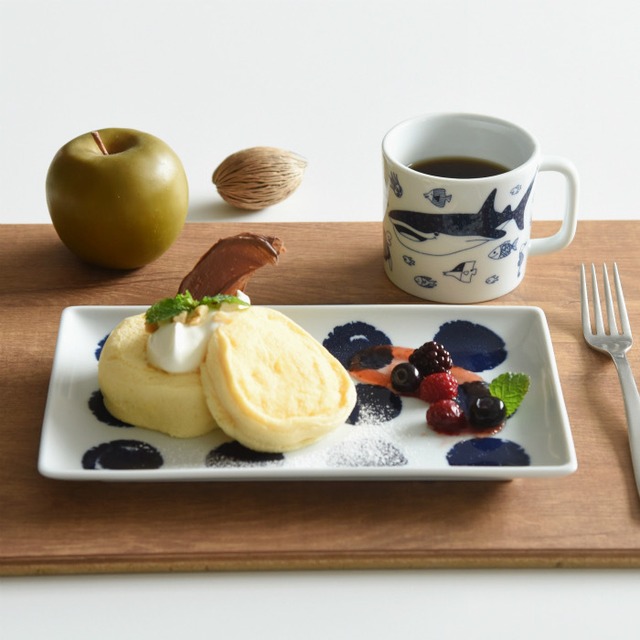 【natural69】【波佐見焼】【ココマリン】【cocomarine】【マグカップ】 食器 北欧 おしゃれ ジンベイザメ マンタ 海の生物 水族館