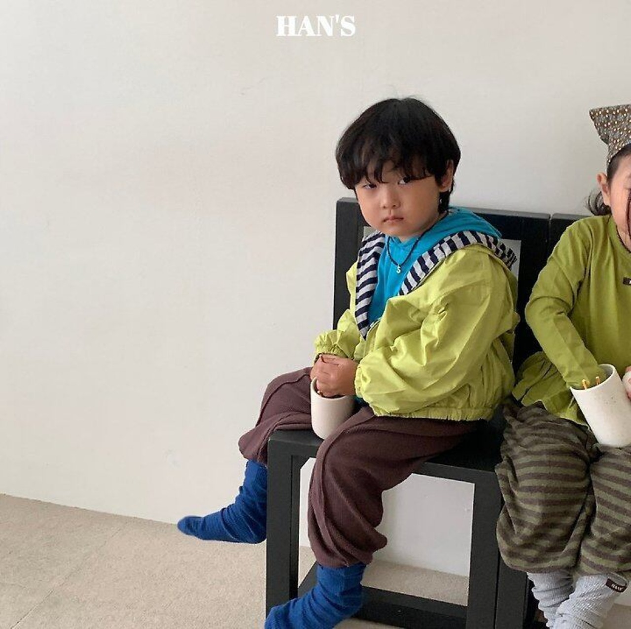韓国子供服 / 26Autumn / 〖取寄〗Hans / ジェニーフーディー / キッズ服 / ジュニア服 *XS~JM*