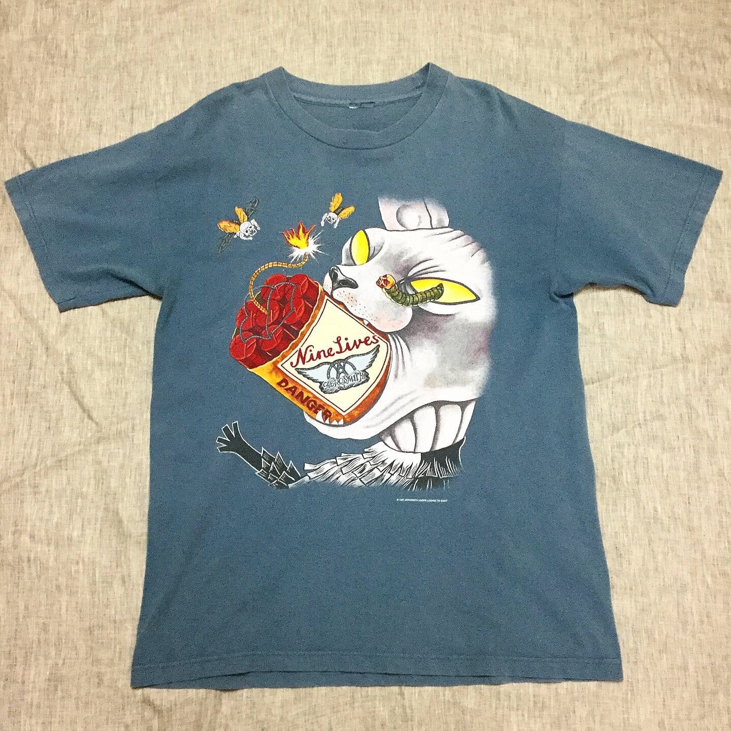 90s Vintage AEROSMITH TOUR Tシャツ エアロスミス