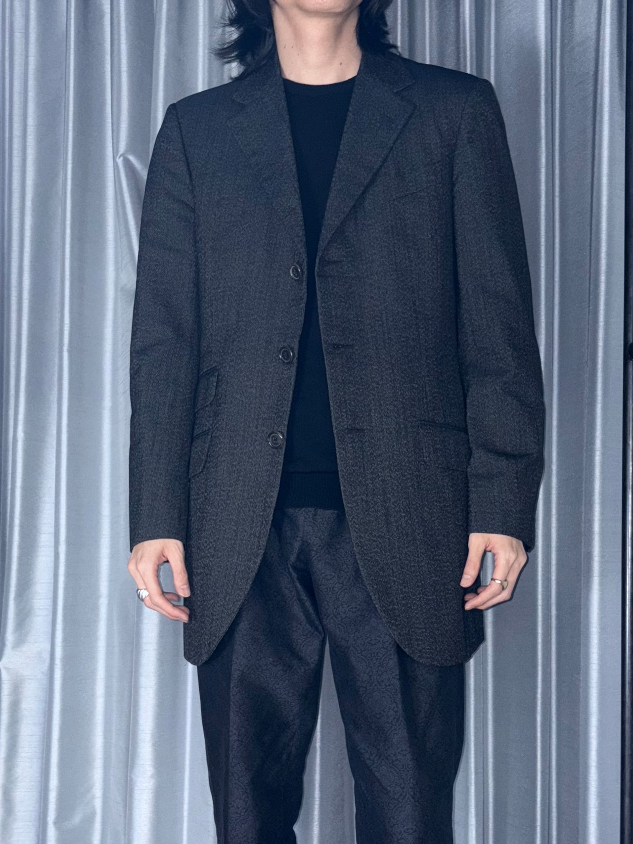 PRADA nep tailored jacket