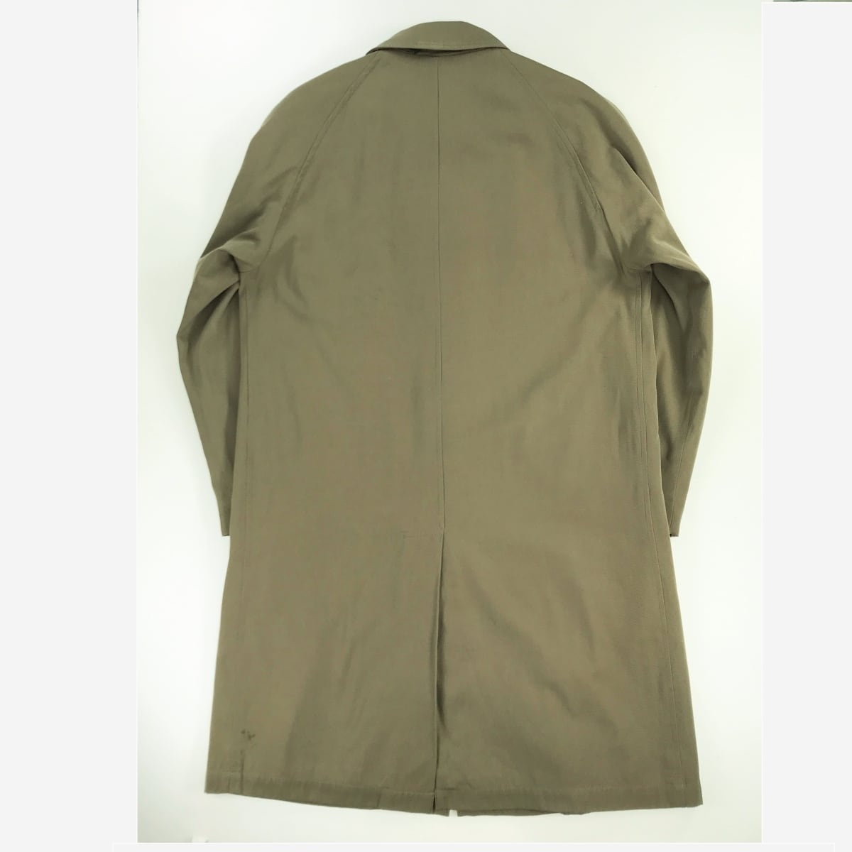 60s イギリス軍 実物 ウールギャバジン レインコート 4 ステンカラー 英国 BRITISH ARMY イギリス軍 60〜70年代 ウール ギャバジン ステンカラー