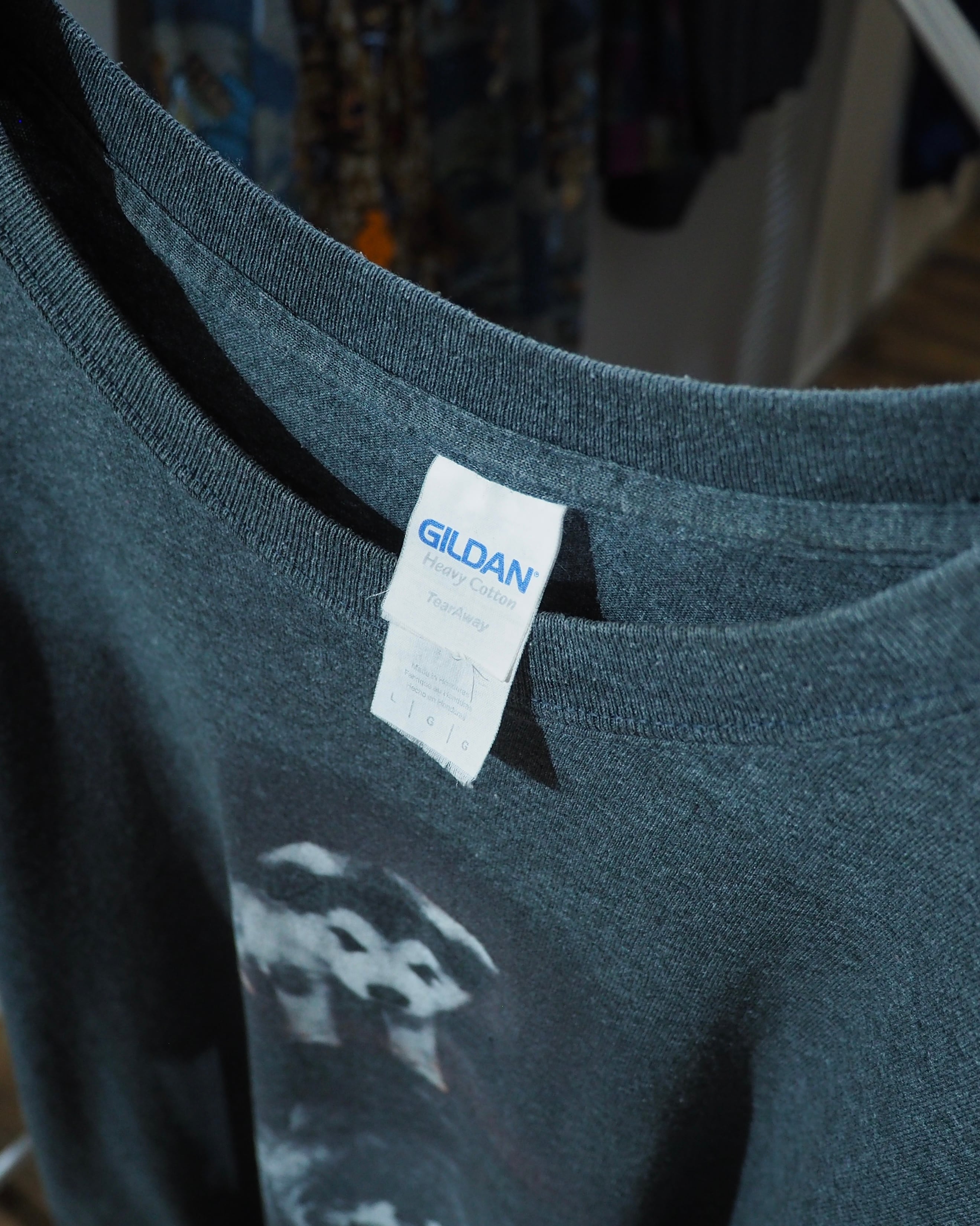 " 深淵 " Siberian husky Graphic printed SS Tee