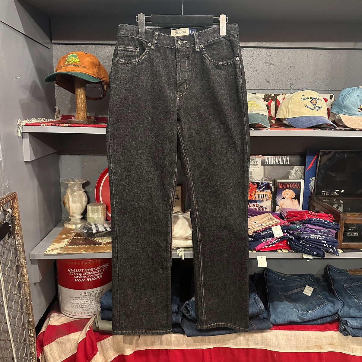 GAP Black Denim Pants USA製 | VOSTOK