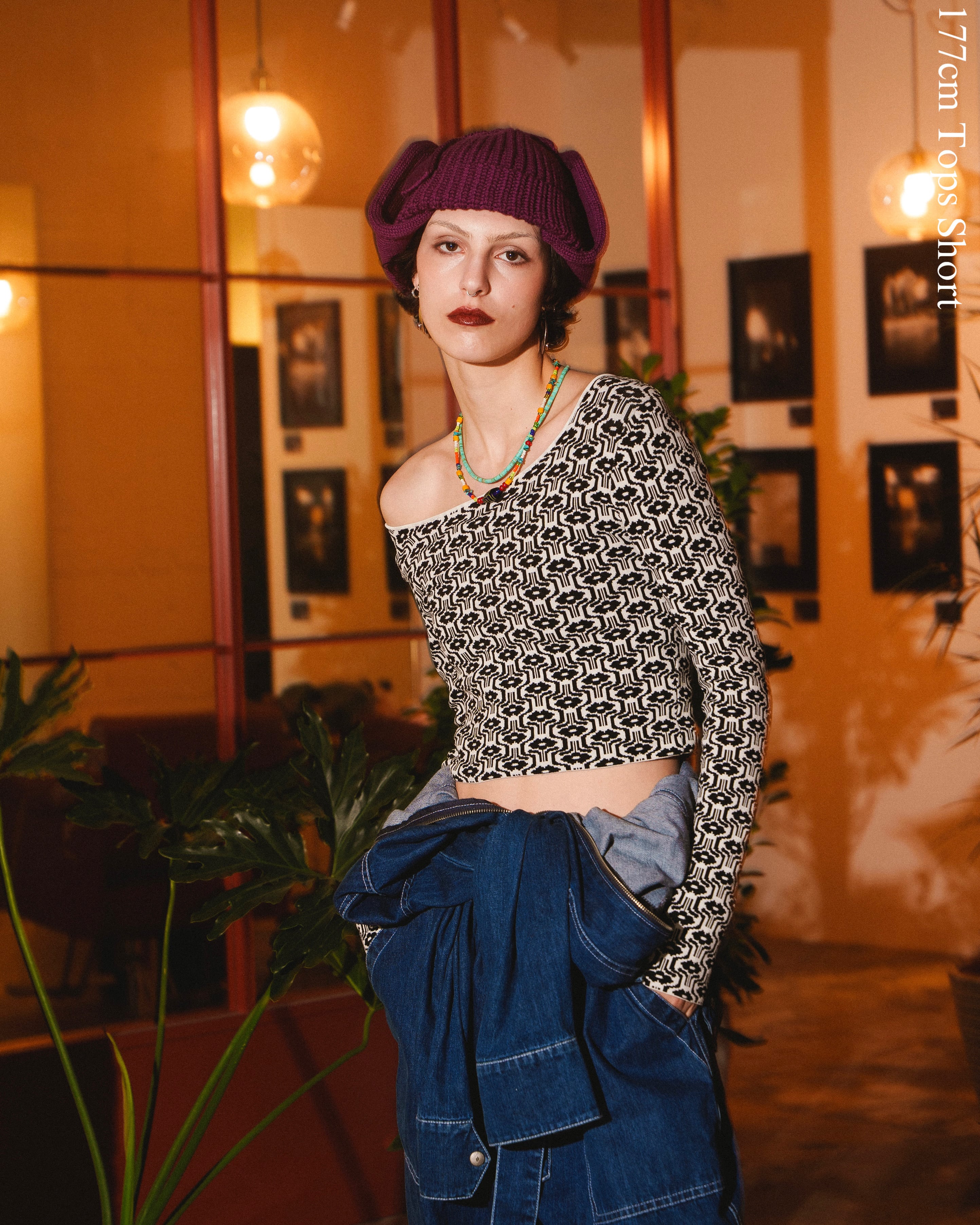 AMBERGLEAM ハイストレッチボディートップス AMBERGLEAM ハイストレッチボディートップス