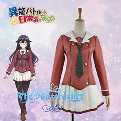 K4262　異能バトルは日常系のなかで 高梨 彩弓 たかなし さゆみ 　風 　コスプレ衣装  cosplay　コスチューム ハロウィン　イベント