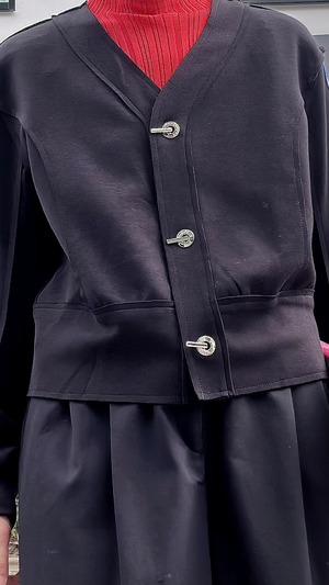 デザインカーデイガン18000円➕tax