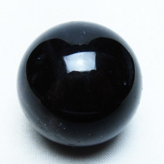 黒水晶 丸玉 34mm モリオン スフィア 置物 一点物 141-8134 | 天然石