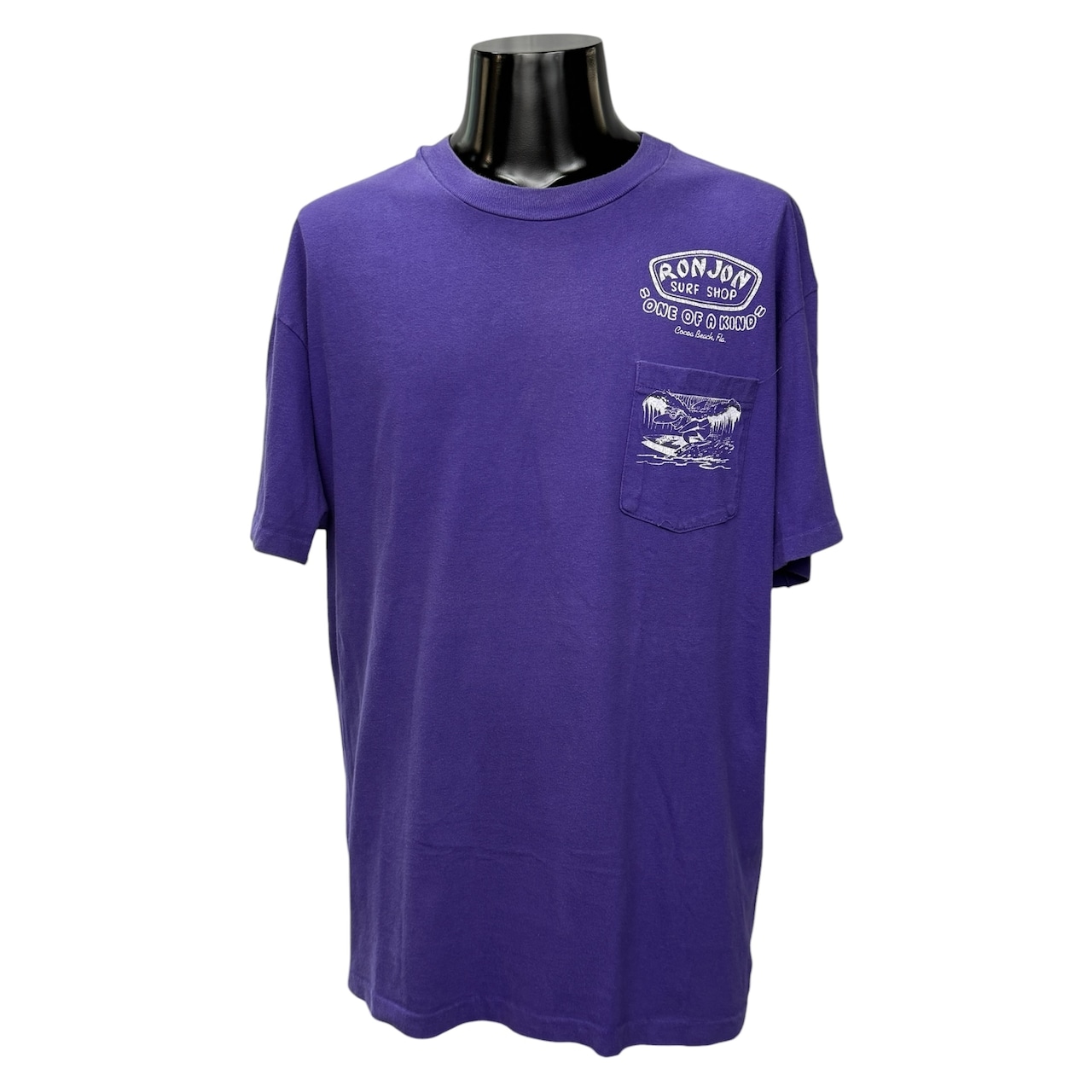 【RON JON】ロンジョン "SURFING SHARK" 80's Vintage Tシャツ