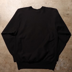 極美品 2XL 黒無地 90s リバースウィーブ チャンピオン スウェット ブラック Reverse weave champion