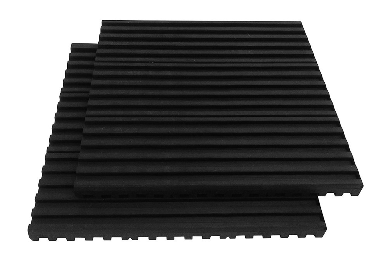 和気産業 防振ゴムA 黒 10X300X300mm BGA-05 防振 防音 洗濯機 室外機 1枚入