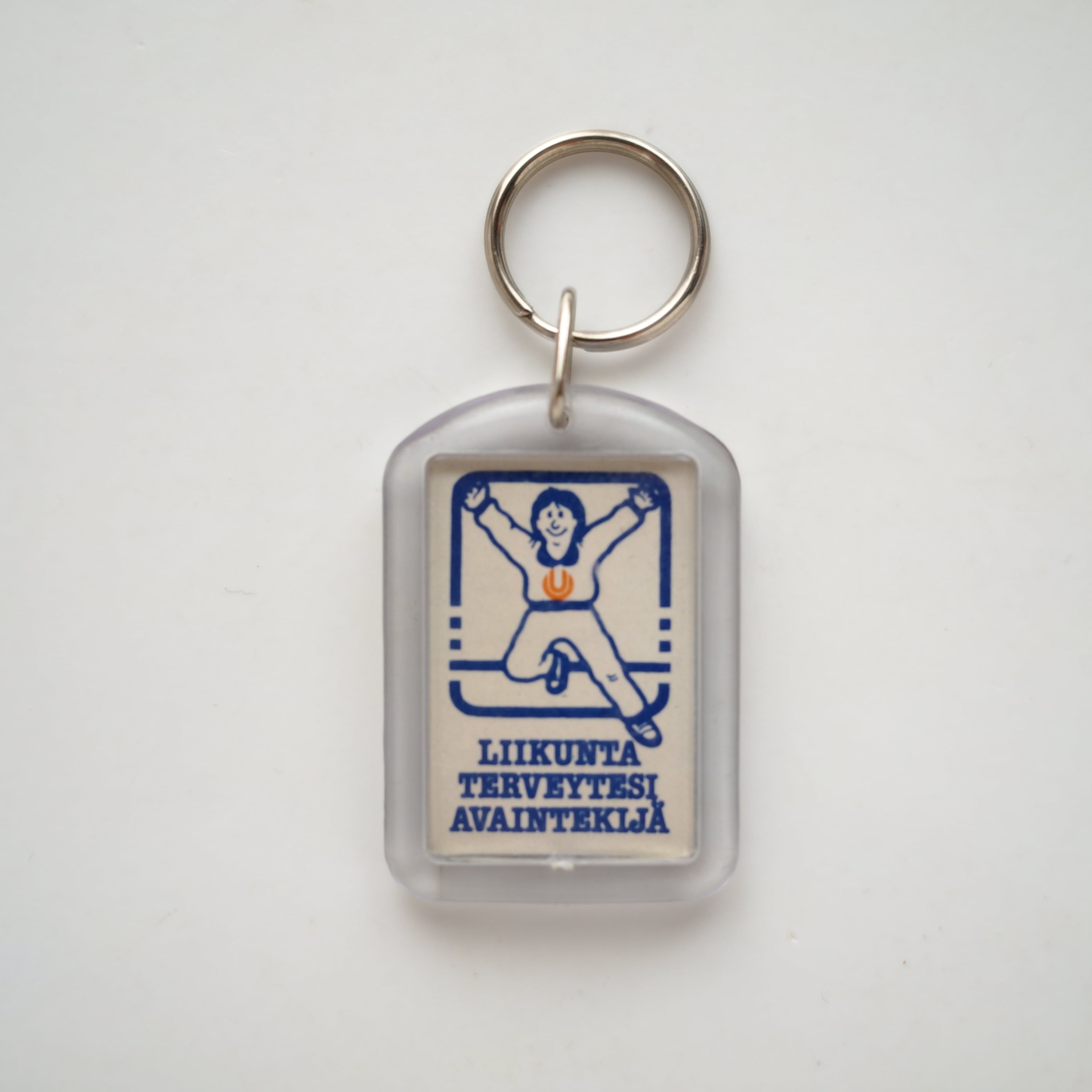 Keychain / LIIKUNTA TERVEYTESI AVAINTEKIJÄ | troldhaugen antiques