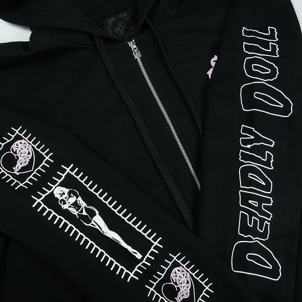 Size【XL】 CHROME HEARTS クロム・ハーツ ×DEADLY DOOL 2025 ZIP UP