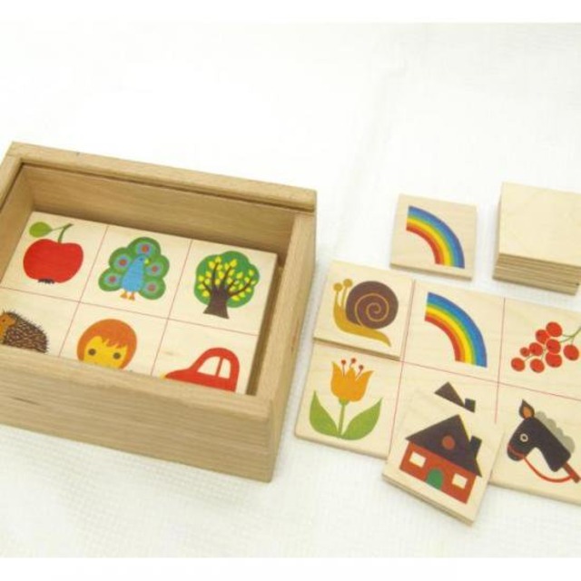 キーナーロット　絵合わせ　ゲーム　KIENER　2歳〜　木製