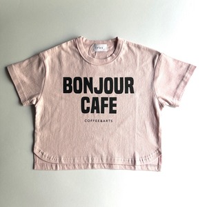 Fov Bonjour S/S T-Shirt【90-160cm】Pink