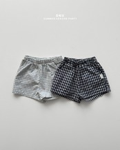 【取寄/韓国直送】ONU  25/SM　チェックハーフパンツ