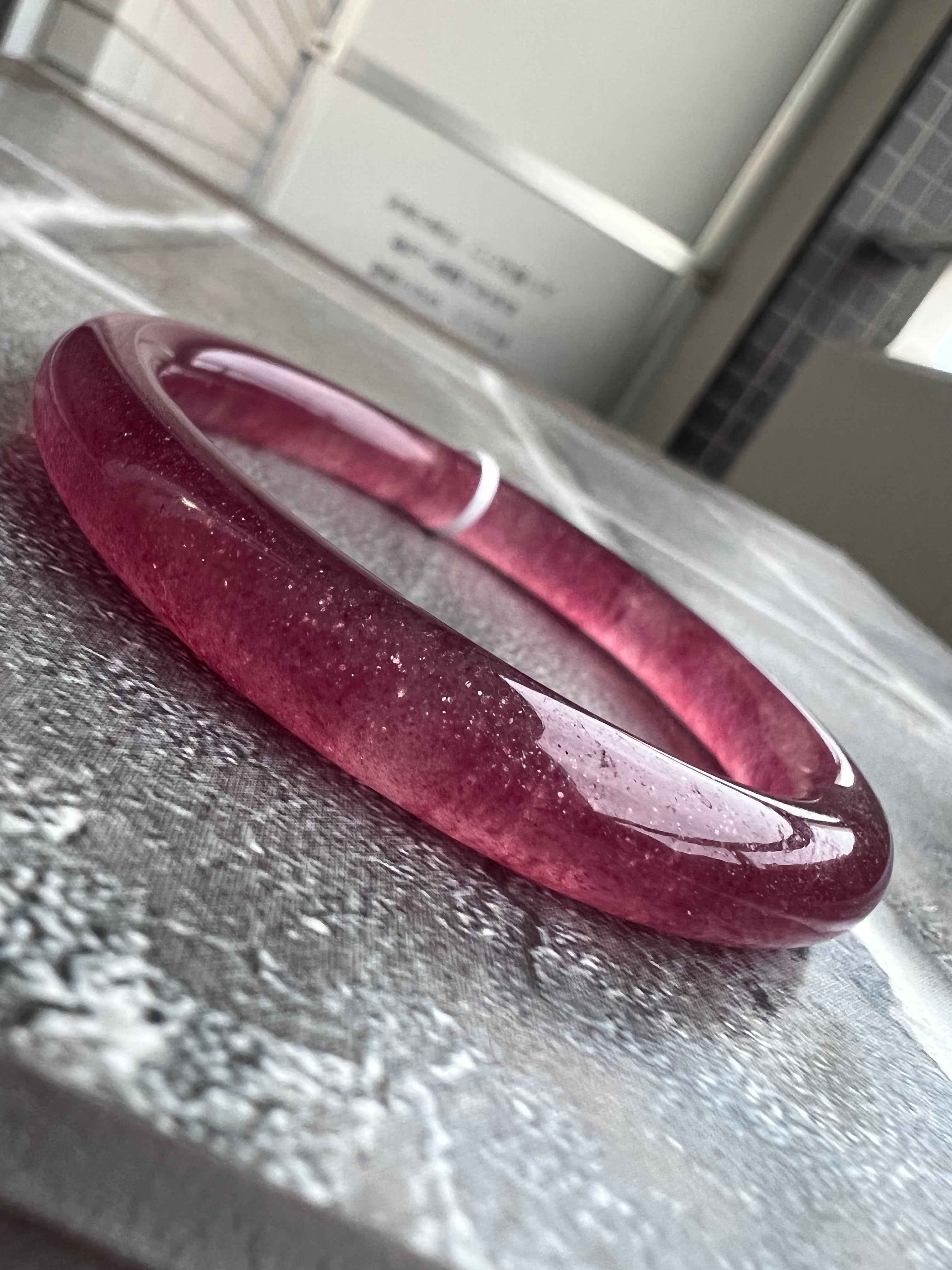 no.2 アフリカン ストロベリークォーツ バングル