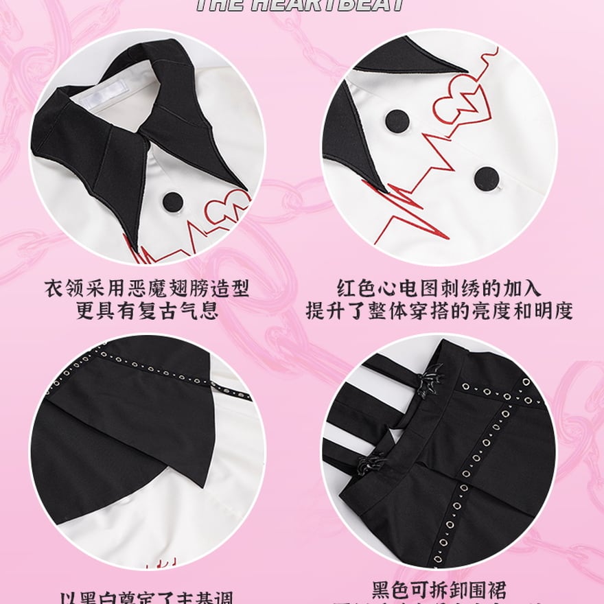 サブカル 服 地雷系 通販 ロリータ ゴスロリ ナース エプロン