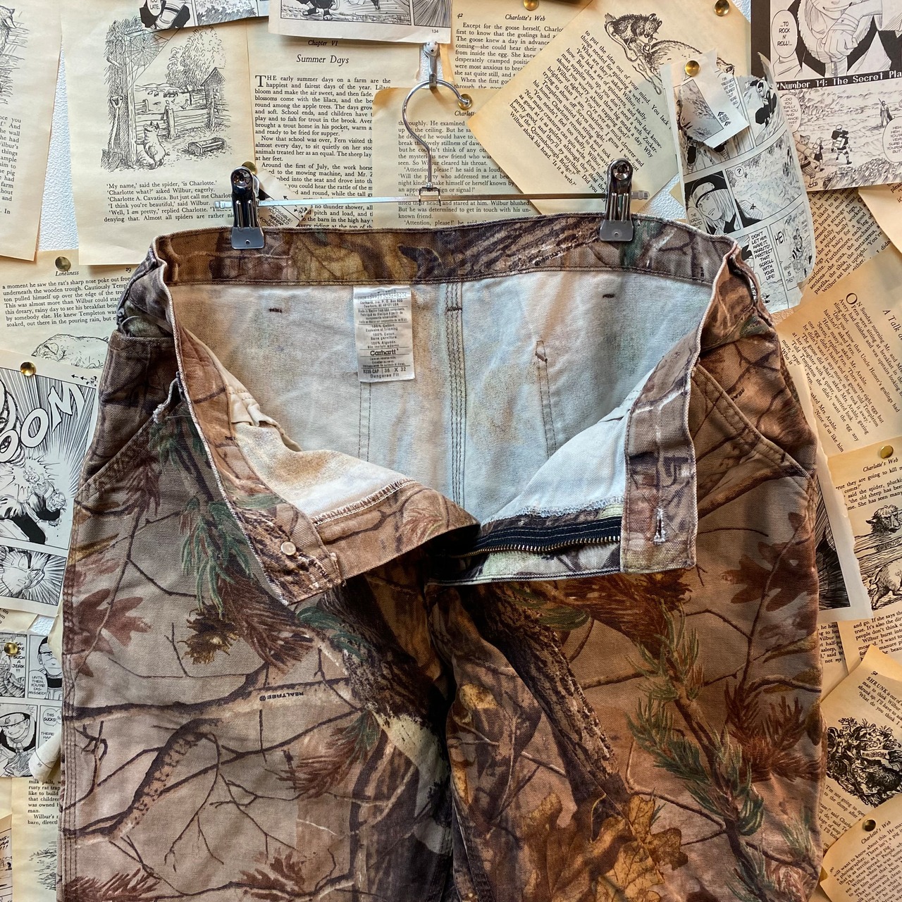 Carhartt リアルツリーカモ柄ペインターパンツ | 古着屋PENNY