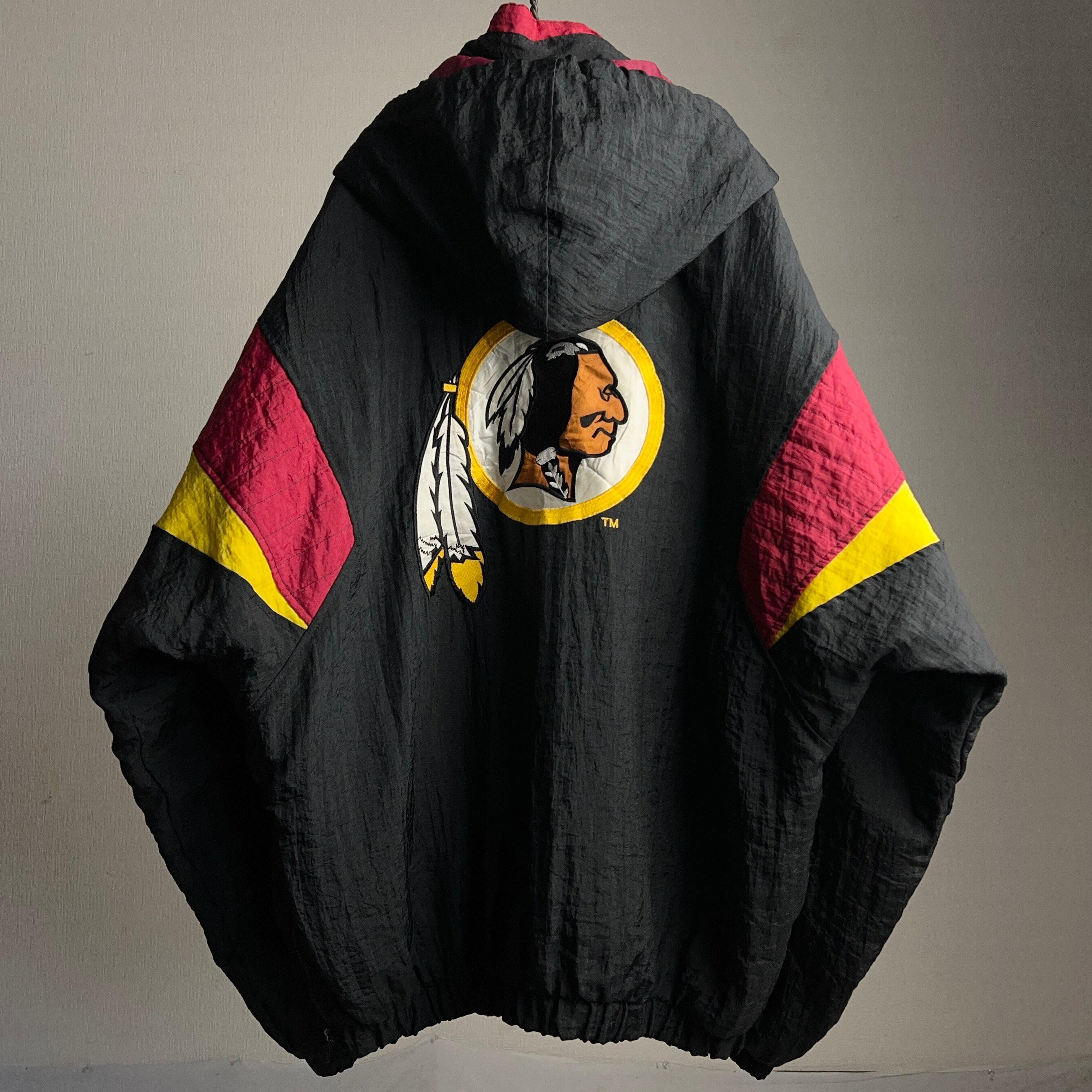 90's NFL STARTER “REDSKINS” Pullover Nylon Jacket SIZE L 90年代