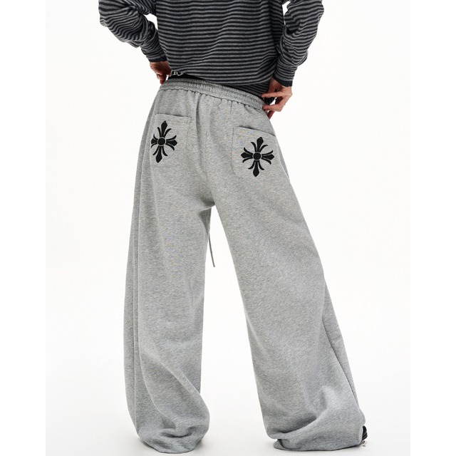 cross design sweatpants　クロスデザインスウェットパンツ　J1359