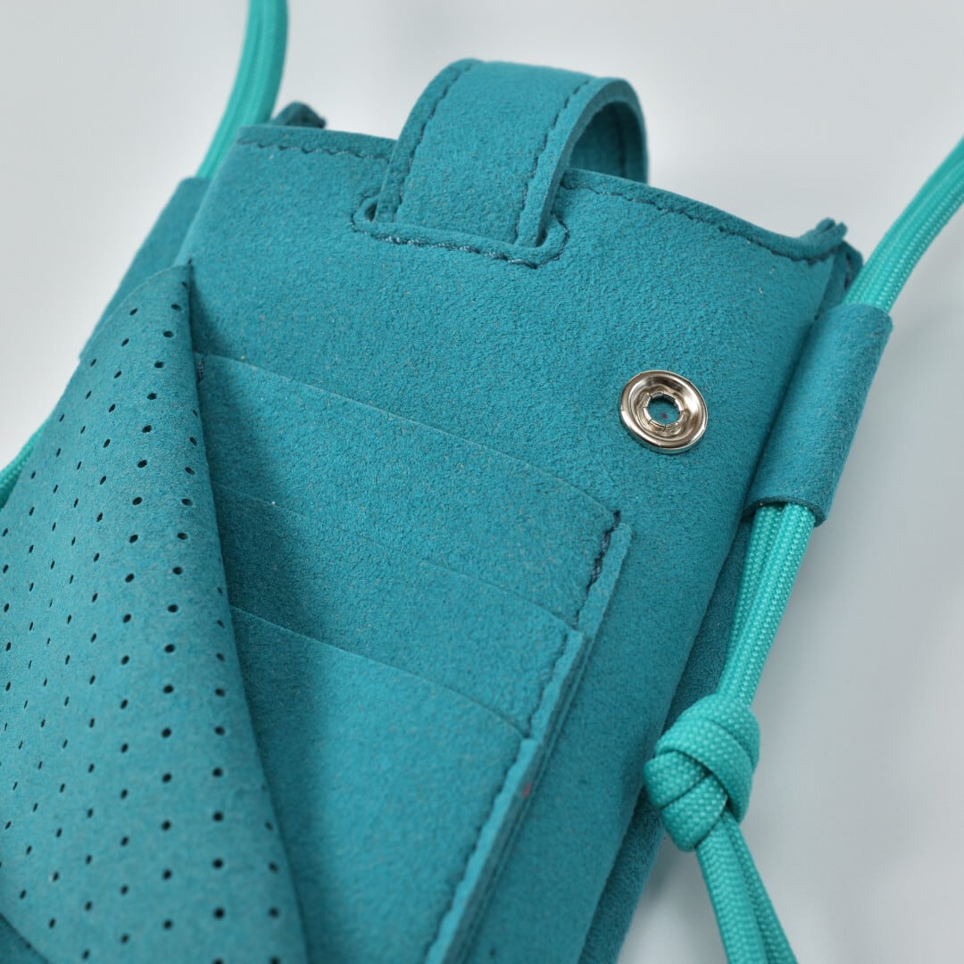 MNNG エムエヌエヌジー HDI-US ハイドモバイルショルダー・エメラルド 東レのウルトラスエードを使った「mononoguもののぐ」のセカンドライン