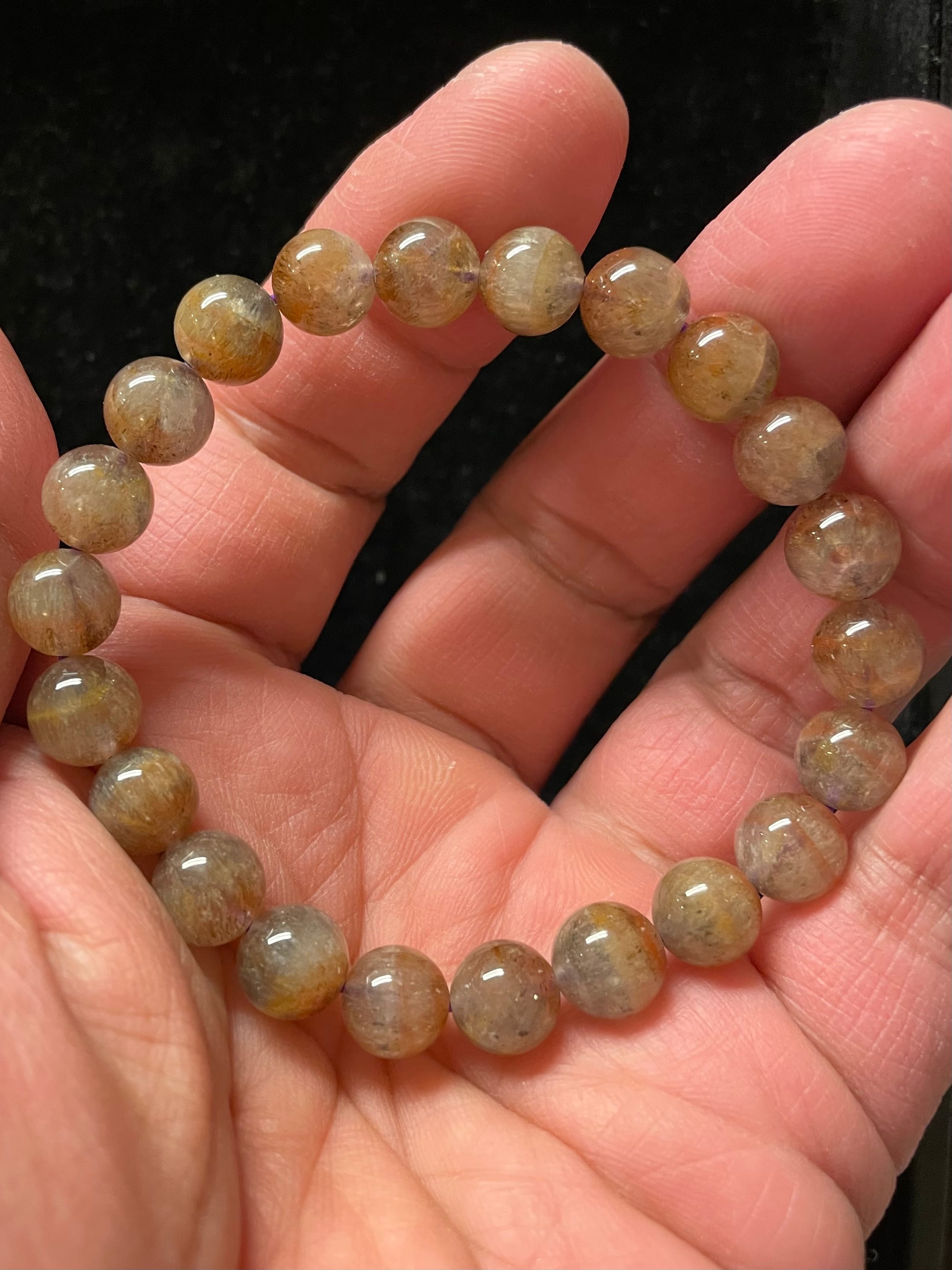 9) 「スーパー・レインボー・アメジスト」ブレスレット