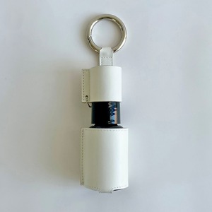 〈ホワイト〉除菌消臭　 30ml　　スプレーボトル用レザーケース　空ボトル付き【本革】　￥1,650
