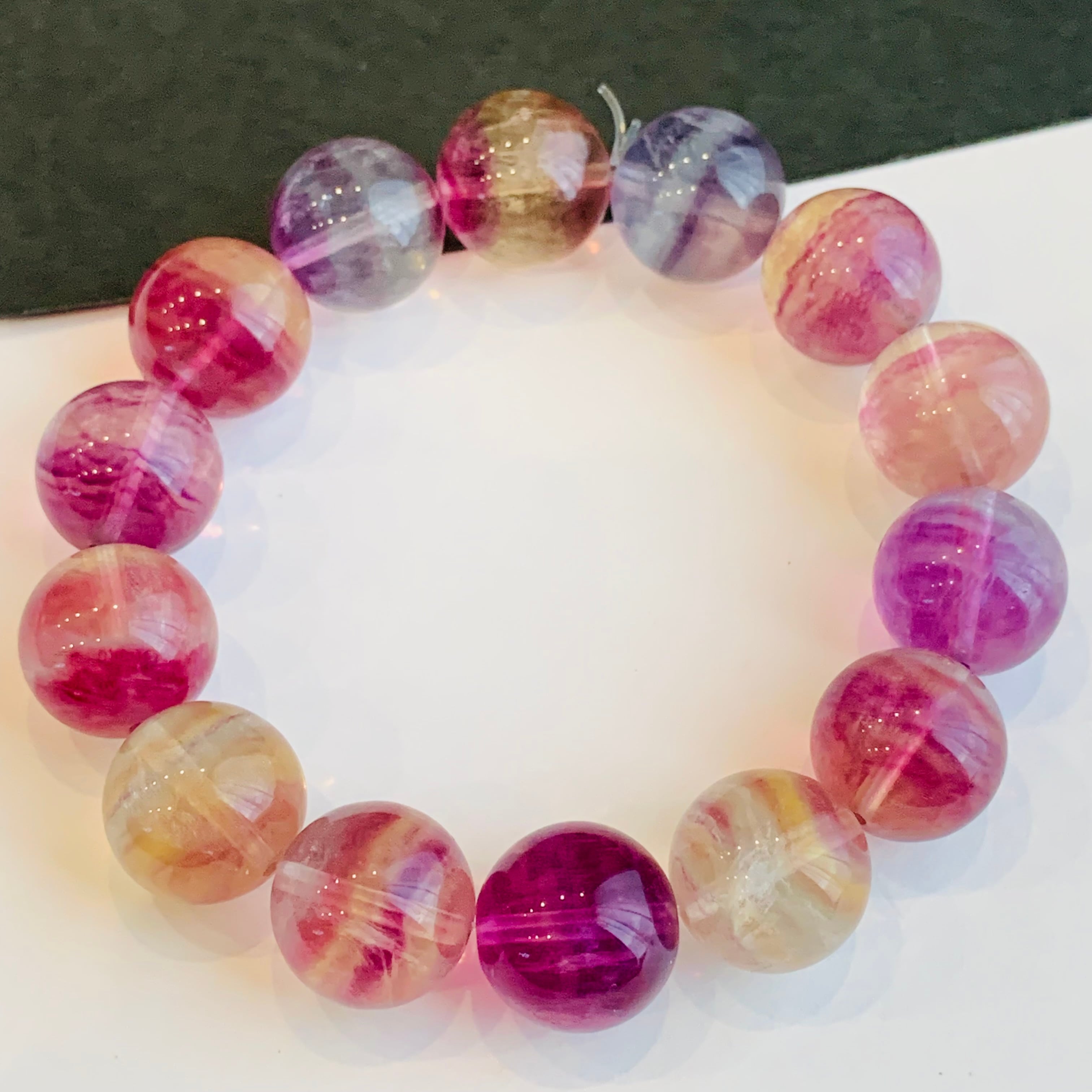 ピンクシラーアクアマリン#ap02〔激レア〕 ブレスレット ピンクシラーアクアマリン#ap02〔激レア〕 ブレスレット