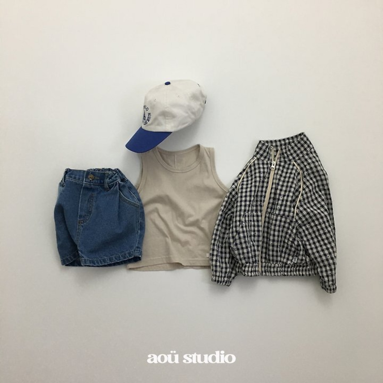 【取寄/韓国直送】aou studio 26/SM イロタンクトップ |夏服|韓国子供服