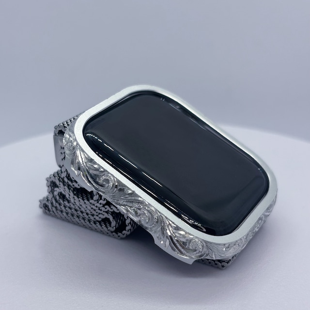 Apple Watch Hawaiian Case~SCROLL~(46mm/Silver)