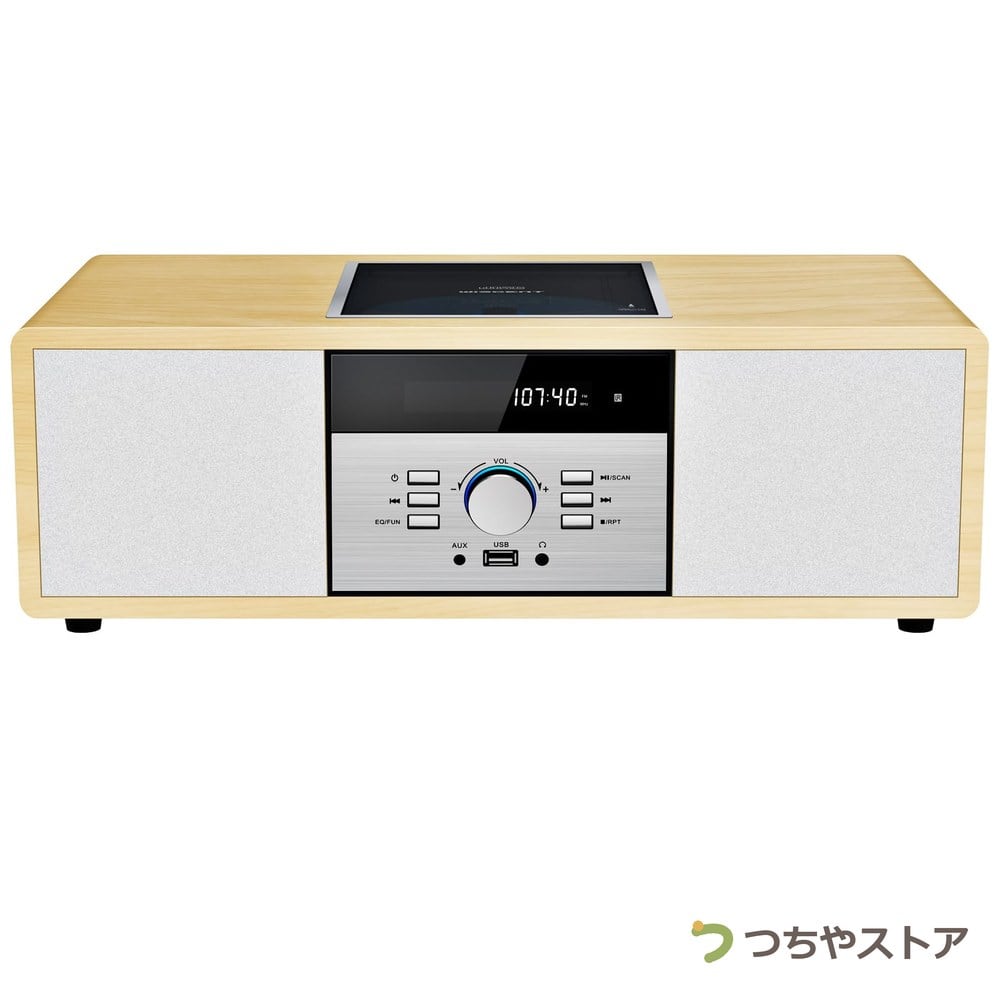 ミニコンポ 40W Bluetooth CDステレオシステム, ホームオーディオ, CD