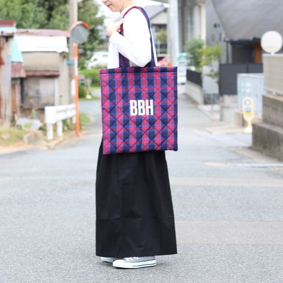 BadBlue トートバッグ 保存袋タグ付き BadBlue ブラウン ドット トートバッグ musinsa 保存袋タグ付き 【公式