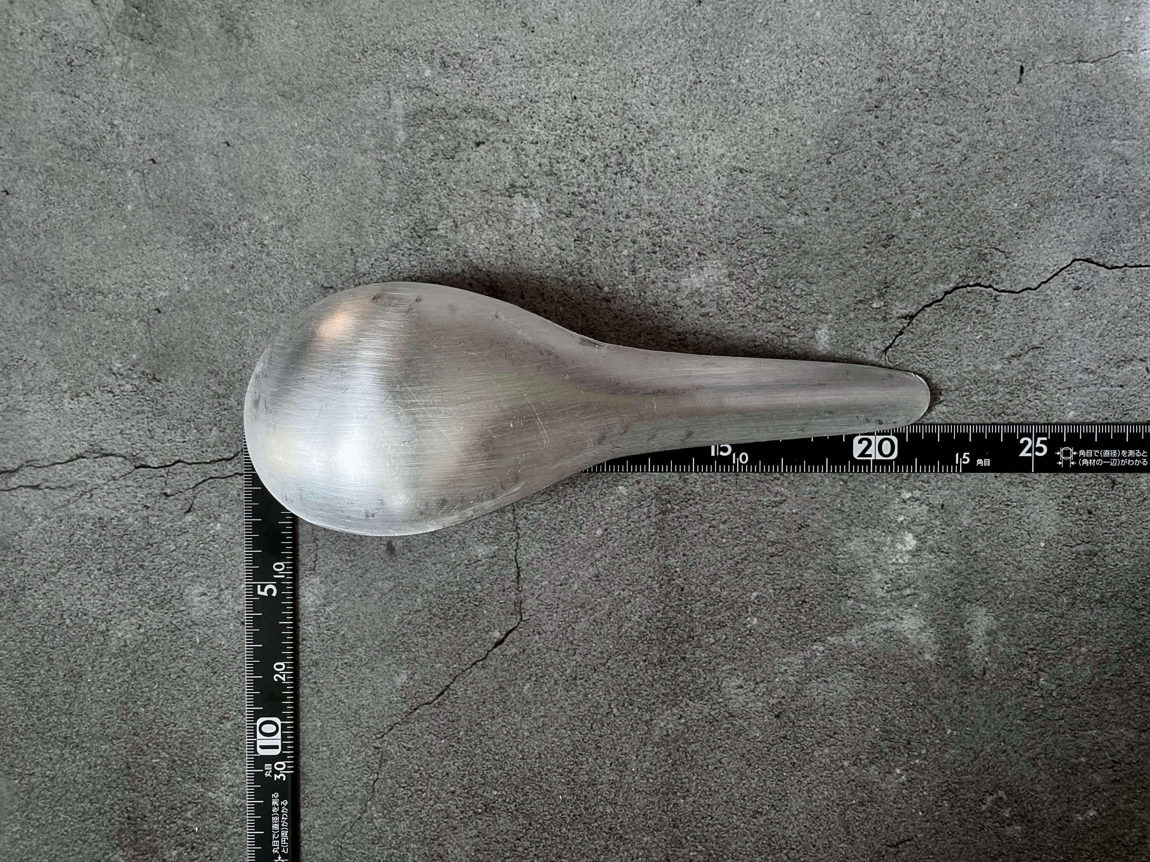 アルミのレンゲ