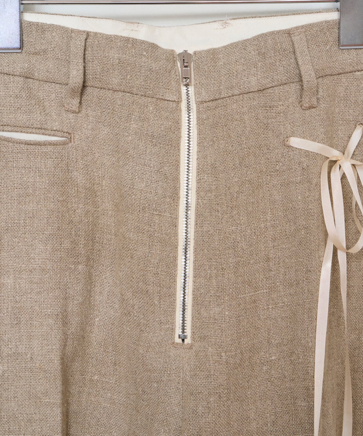 Midorikawa / MID26SS-PT02 CROPPED CULOTTES PANTS (IVORY