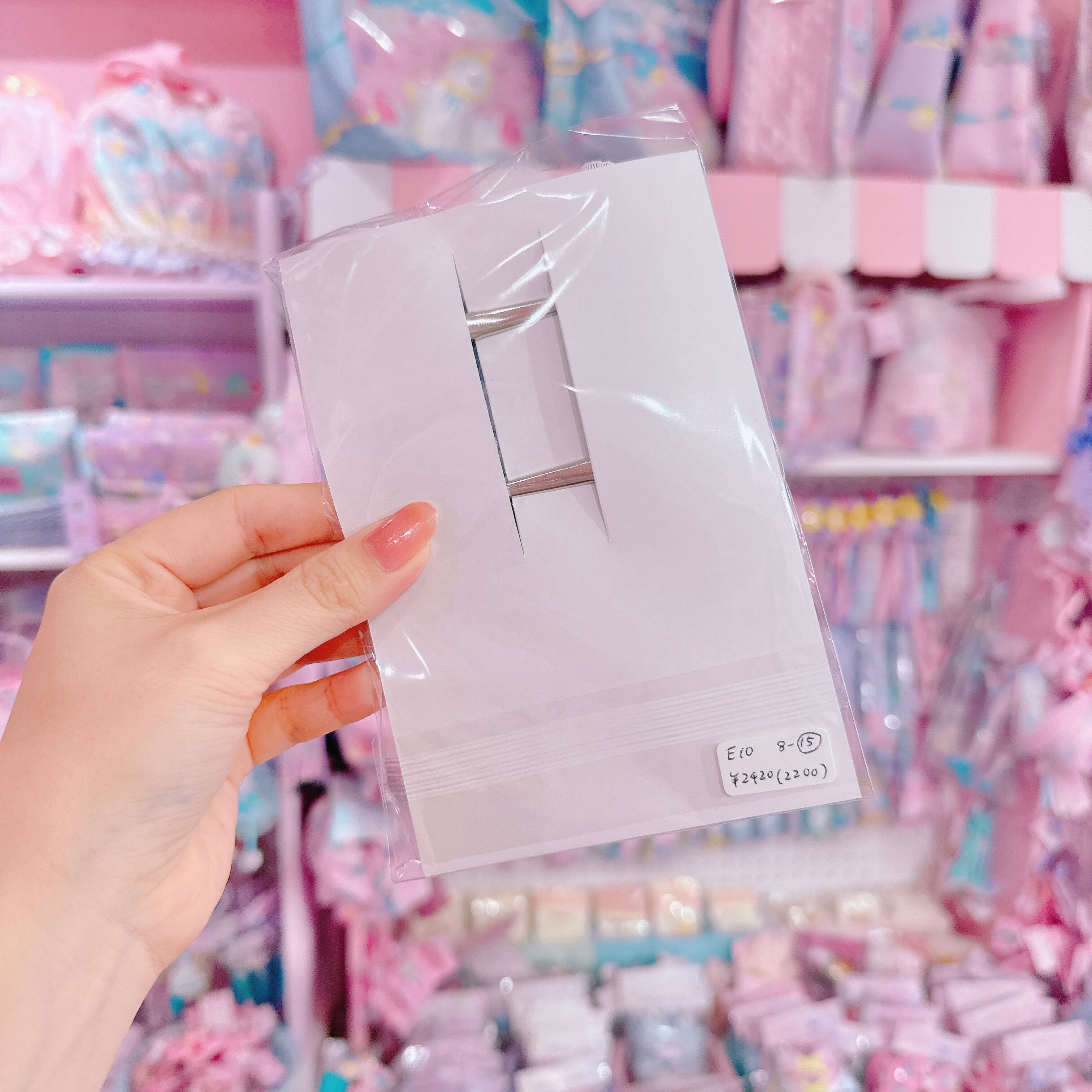 【E10】8-15ツインヘアクリップ