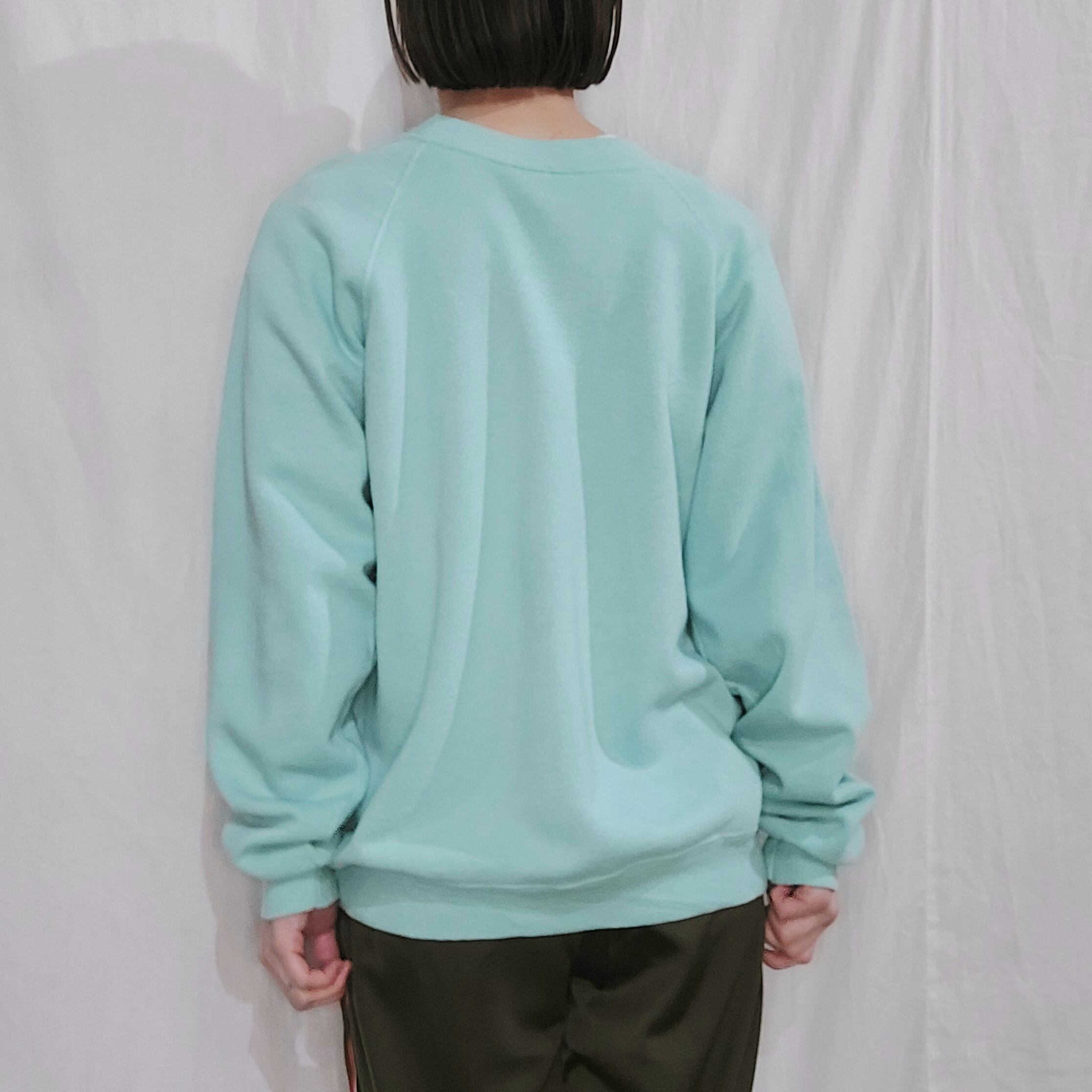 90s Hanes print sweatshirt / Made in USA[fa-766]アメリカ製90年代