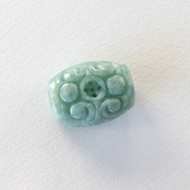 翡翠 如意 モチーフ ペンダントトップ MPH32RY A貨翡翠 jd_pt1037