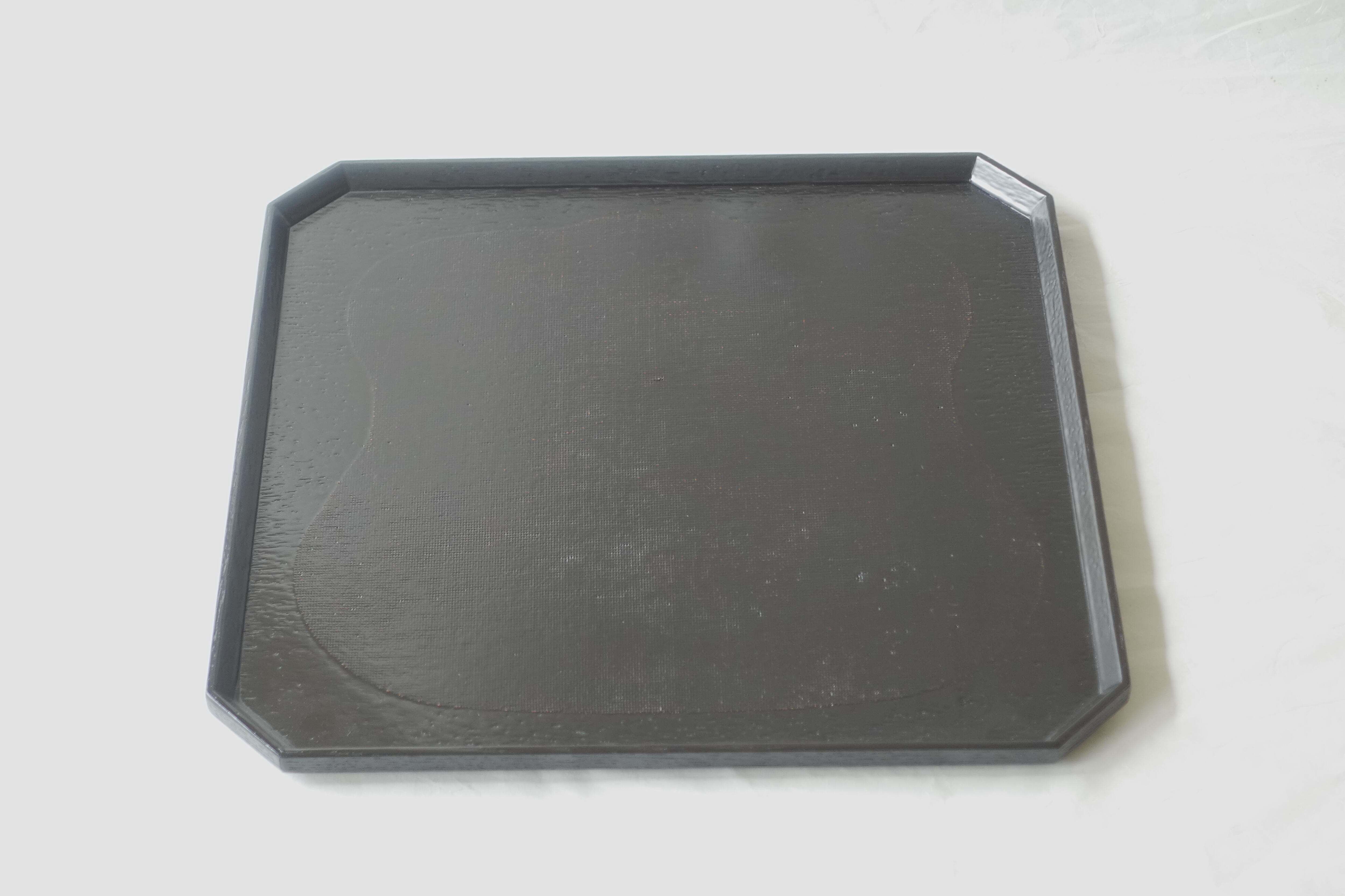 越前塗　木製隅切オードブル重 ひさご　布木曙 重箱 二段 瓢箪柄【新品】 越前塗 木製 曙 隅切 膳 ひさご 布張り | 小林漆陶
