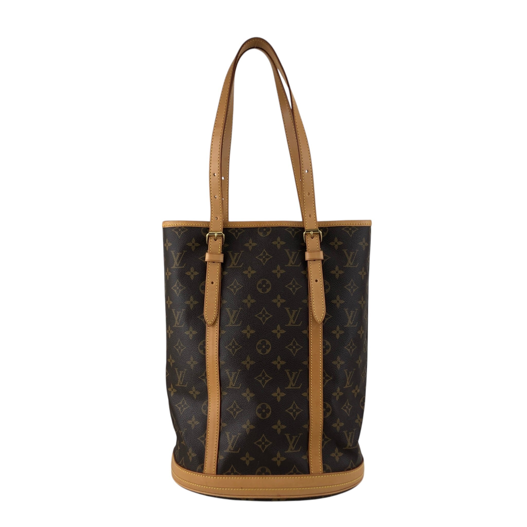 LOUIS VUITTON ルイヴィトン モノグラム トートバッグ ブラウン PVC