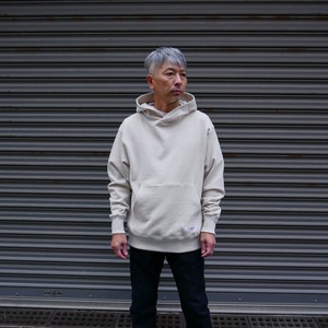 ( OATMEAL ) FREEDOM SLEEVE HOODIE